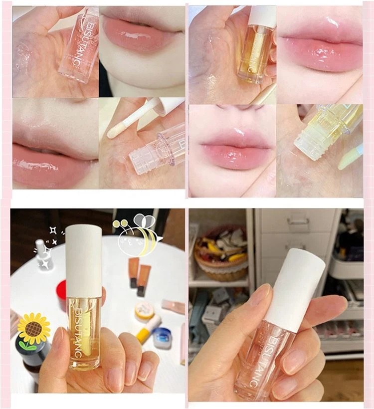 pink high gloss lip oil